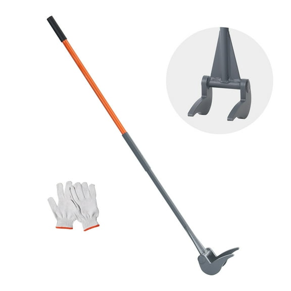 KFFKFF Pallet Buster Deck Wrecker Pallet Tool Pry Bar 50-Inch Handle 2000 lbs