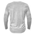 thumbnail image 3 of Men's Casual Slim Fit Round Neck T-Shirt Breathable Lightweight Sports Activewear Tee Shirt Top for Gym Running Workout Men's Lightweight Crewneck Tee Tops, 3 of 9