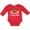 Red, variant on Inktastic Football My Daddy is the Coach Boys or Girls Long Sleeve Baby Bodysuit