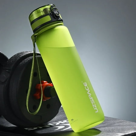 

500/1000ML Sports Water Bottle Shaker Outdoor Travel Portable Leakproof Drinkware Tritan Plastic Drink Bottle BPA Free WATER