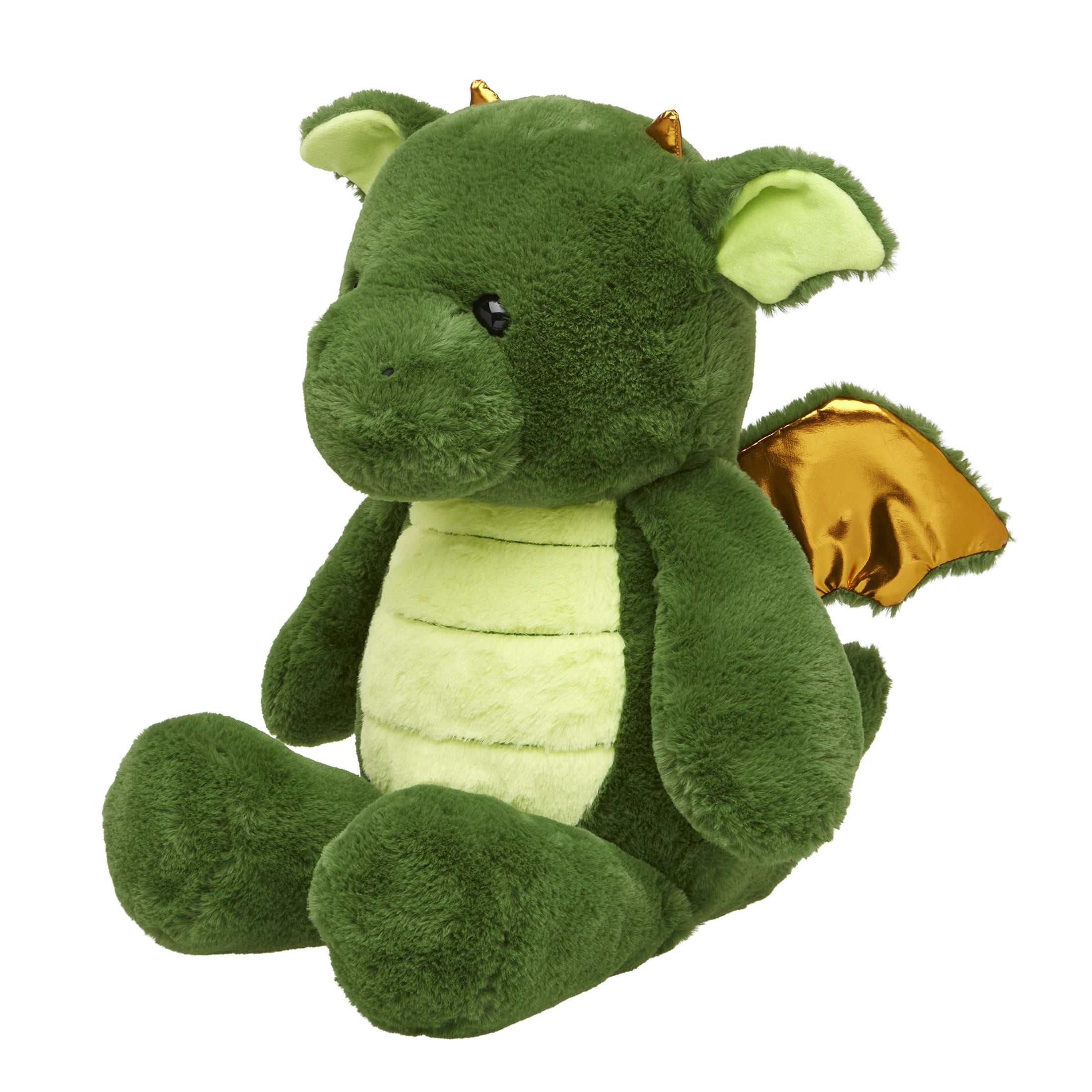 ButterLuvs Plush Dragon Stuffed Animal, 24 Inch Large Super Soft Green Cuddly Dragon