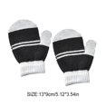 thumbnail image 2 of Sonducket 1 par de manoplas para niños pequeños, accesorio de ropa flexible para niños y niñas, fundas para los dedos, funda para calentar las manos, guantes y mitones Gris negro Sonducket AP009860-01, 2 of 6