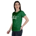 thumbnail image 4 of Inkmeso Crew Neck WoMen's I Got The Shot Funny Pro Vaccine Cotton T-Shirt, 4 of 8