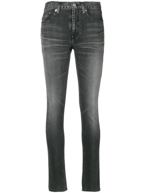 ladies gray jeans