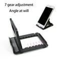 thumbnail image 5 of Foldable Adjustable Multi Angle Cell Phone Holder Tablet Desktop Stand,Random Color, 5 of 8