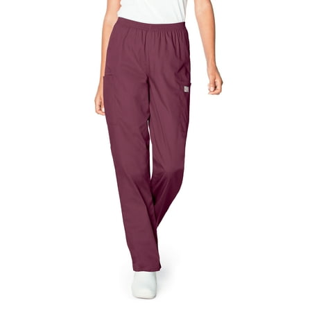 

ScrubZone by Landau Women s Elastic Waist Cargo Scrub Pants Style 83221