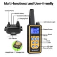 thumbnail image 4 of CNKOO  2600FT Dog Training Collar  Dog Shock Collar with Remote  3 Modes Beep Vibration Shock  Waterproof  LED Light  Rechargeable Dog Shock Collar for Training Small Medium Large Dogs, 4 of 9