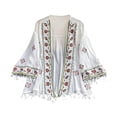 thumbnail image 1 of Mujeres Boho Cardigan Bohemian Femenino Kimono traje de baño para trajes de baño para trajes de baño, 1 of 10