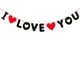 thumbnail image 1 of 3 Meters I Love You Valentine's Day Banner Garland for Wedding Engagement Anniversary Proposal Bridal Shower Party Decor, 1 of 1