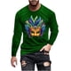 thumbnail image 2 of Blusas y camisas de manga larga con cuello redondo para hombre, moda de carnaval, blusa de manga larga con cuello redondo y estampado de hombre, blusa de poliéster, 2 of 5