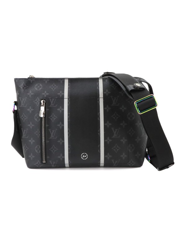 Pre-Owned Louis Vuitton Apollo PM Monogram Eclipse Flash Shoulder Handbag M43410 Fragment...