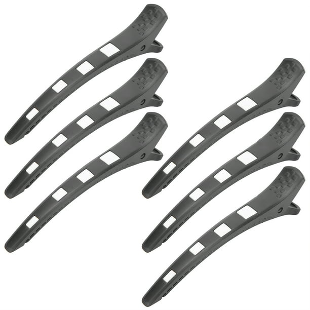 Pinza para el cabello BuyWeekMX 6 pinzas profesionales pico de pato alta capacidad
