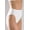 White, variant on Elita Women's Full High Cut Soft Cotton Panty