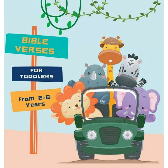 Bible Verses for Toddlers from 2-6 years old, (Hardcover)