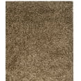 thumbnail image 6 of SAFAVIEH Clyde Solid Plush Polyester Shag Area Rug, Light Brown, 4' x 6', 6 of 7