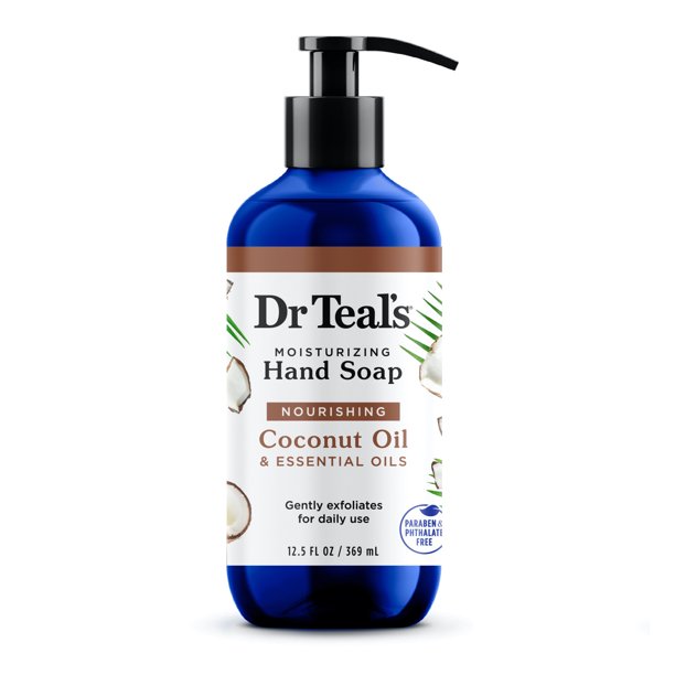 Dr Teal's Moisturizing Hand Soap, Nourishing with Coconut Oil and