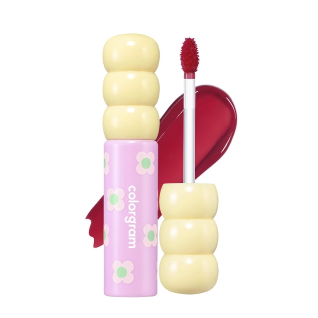 Tinte labial COLORGRAM Fruity Glass Tint 08 Lovely Raspberry