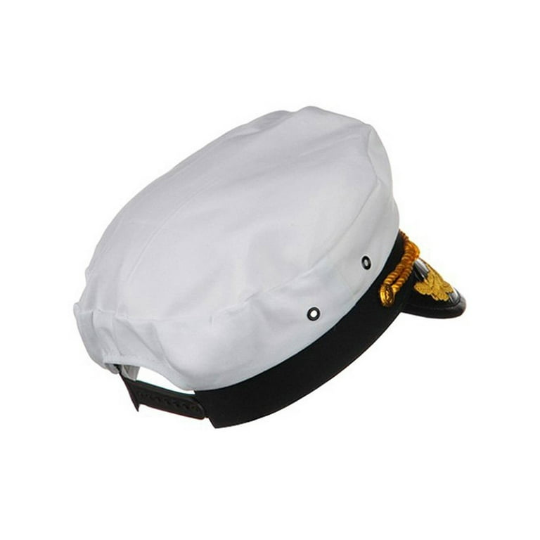 Buy Nautical Captain Sailor Hat - White Online in Bahrain