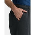 thumbnail image 4 of Athletic Works Men's Open Leg Fleece Pants, Sizes XS-4XL, 4 of 5