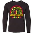 thumbnail image 3 of Inktastic Juneteenth 6-19-1865 Rainbow Long Sleeve Youth T-Shirt, 3 of 5
