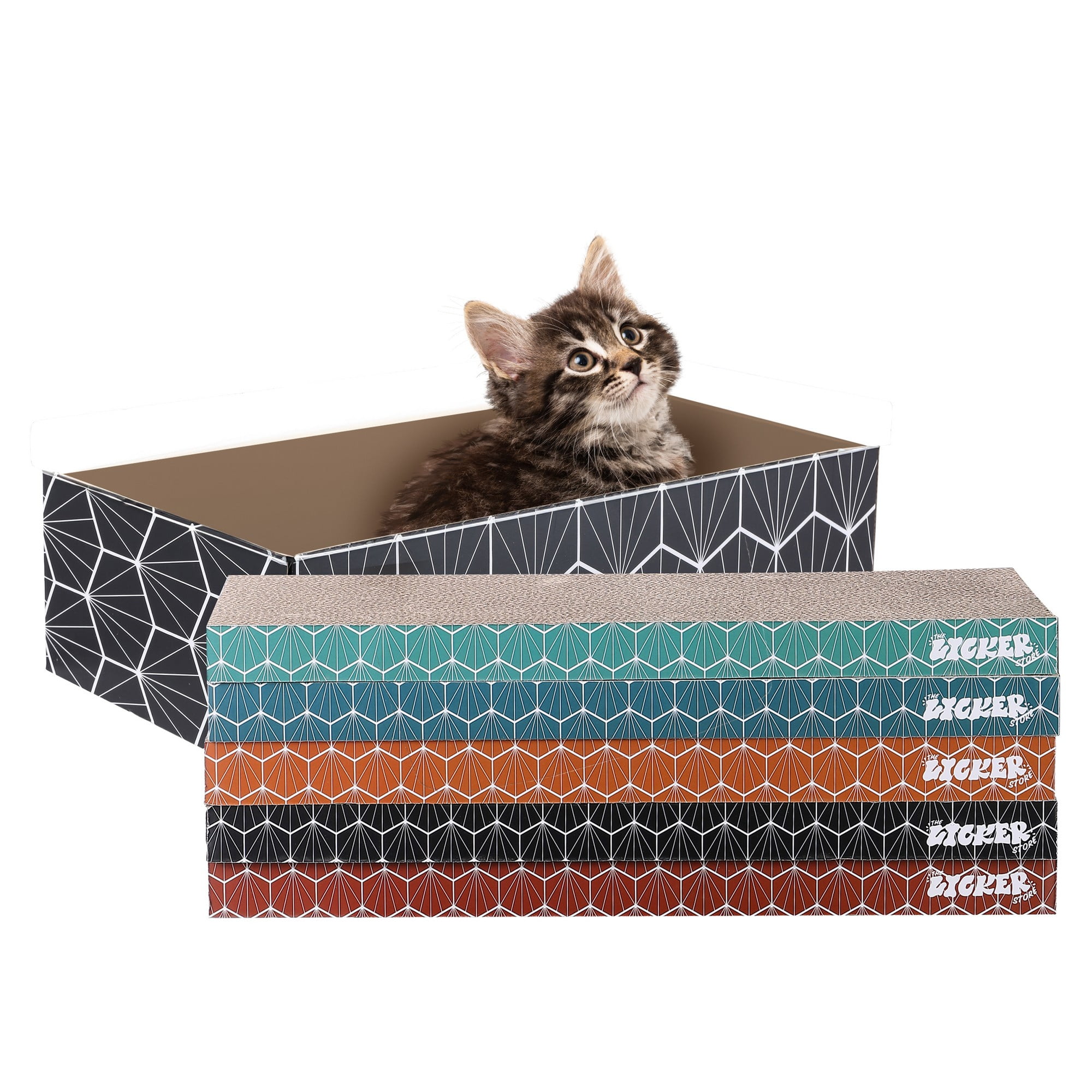【SALE／55%OFF】 XL City Kitty Wide Pads Scratching Cat Corrugated Pack 3 テープ・マスキングテープ