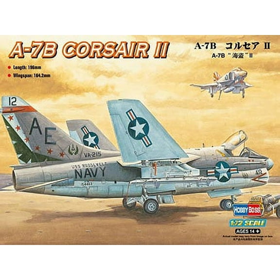 Hobby Boss 87202 LTV A-7B Corsair II 1/72 Scale Plastic Model Kit