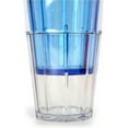 thumbnail image 5 of TrueCraftware- Set of 12 Diamond 20 oz. Tumbler/Drinking Cups Blue Polycarbonate-Premium Iced Tea Glasses Stackable Reusable Dishwasher Safe Break-Resistant for Home and Restaurants, 5 of 6