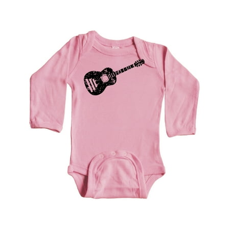 

Inktastic Grunge Guitar Gift Baby Boy or Baby Girl Long Sleeve Bodysuit