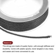 thumbnail image 4 of 3mm Nylon Cuerda Rebordear Cuerda Chino Anudar Cuerda Mano Tejido Cuerda Pulsera Hilo para Pulseras, Cuentas, Bricolaje Fabricación, Adornos, Negro, 23 Pies, 4 of 5