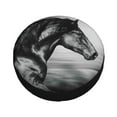 thumbnail image 3 of Gaeub Running Horse 14-17in Tire Cover, Spare Tire Cover, for Camper Caravan, Trailer, Car, Truck, SUV, Jeep - 14 inch, 3 of 9