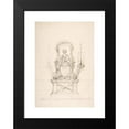 thumbnail image 2 of Luigi Vanvitelli 11x14 Black Modern Framed Museum Art Print Titled - Saint Peter Enthroned (1700-1773), 2 of 5