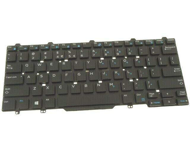 Genuine Dell French Canadian C12S Windows 8 Keyboard 0RXP8P 