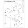 thumbnail image 3 of Kingston Brass KVPB36MBSQB8 Templeton 36" Rectangular Brass, Marble Console Bathroom Sink, 3 of 4