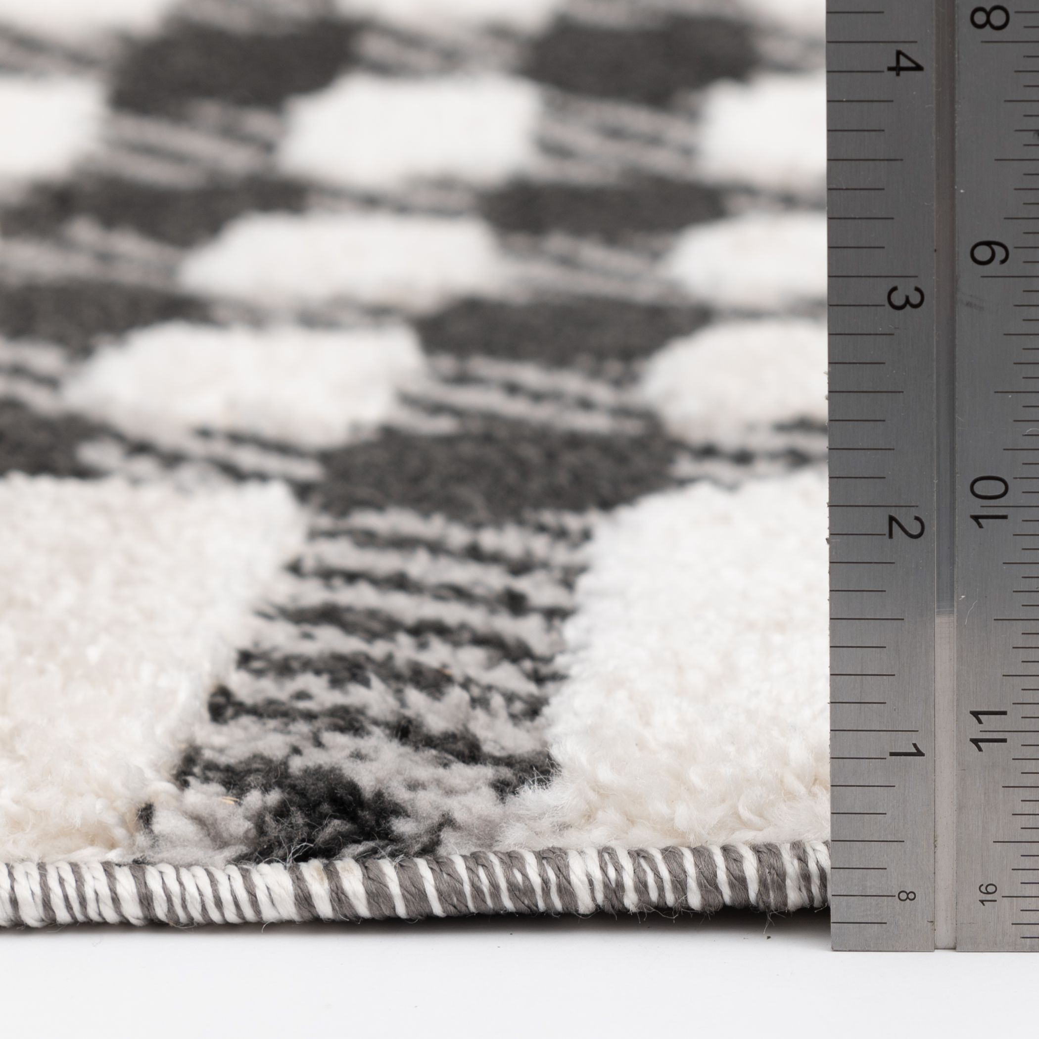 Better Homes & Gardens Transitional Plaid Indoor Area Rug, 7.83' x 9.17'