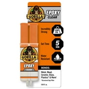 Gorilla Glue Epoxy Resin and Hardener Clear 0.85 oz Syringe