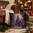 thumbnail image 1 of Ireezec Christmas Pillow Cover Holiday Decoration Polyester Cushion Ca for Sofa Bed Living Room asonal Home Decor Throw Pillowca, 1 of 6