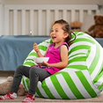 thumbnail image 3 of Stuffed Animal Storage Bean Bag Chair Cover for Kids|Stuffable Zipper Beanbag, 3 of 5