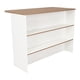 thumbnail image 4 of Barra de Cocina Diamante, Blanco y Castaño, 4 of 8