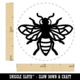 thumbnail image 2 of Bee Drawing Self-Inking Rubber Stamp Ink Stamper - Lime Green Ink - Medium 1 Inch, 2 of 7