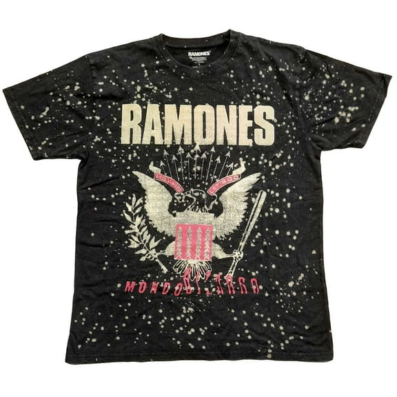 Men's Ramones Eagle T-shirt X-Large Black