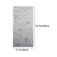 thumbnail image 2 of Vine Pattern Static Cling Stickers - Glue-Free Translucent Opaque Glass Film, Decorative Protective Window Film for Home Office, No Adhesive Window Decal for Glass Door Decoration, 18*79in, Clear, 2 of 6