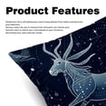 thumbnail image 2 of Virgo Constellation Throw Pillows Set of 2 with Unique Patterns Covers - Available in 16x16, 18x18, and 20x20 Inches for Various Occasions - Includes Throw Pillow Inserts, 2 of 6