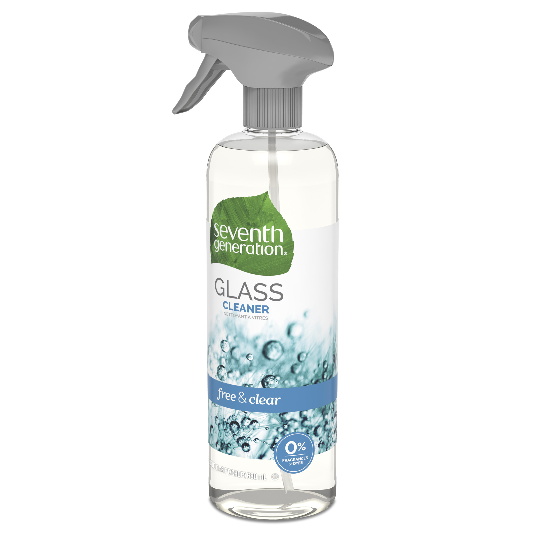 Seventh Generation Glass Cleaner, Free & Clear, 23 oz - image 4 of 6