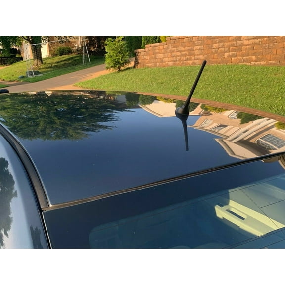 7" inch Short Black Antenna Mast Radio AM/FM for DODGE CHARGER 2008 Brand New