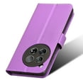 thumbnail image 6 of Allytechgroup OnePlus 12 5G 2024 Case, Premium PU Leather Shockproof Cards Slots Flip Stand Bumper Hand Wrist Wallet Phone Case for OnePlus 12, Purple, 6 of 7
