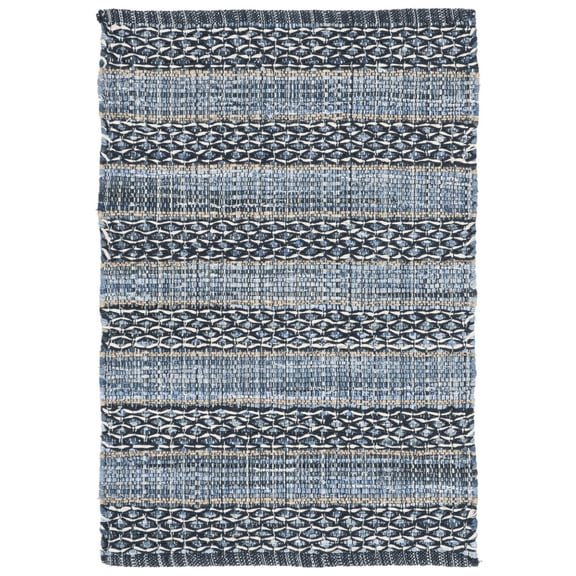 SAFAVIEH Montauk Diana Geometric Area Rug, Blue, 3' x 5'