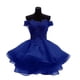 thumbnail image 3 of Personalizado encima de Mini vestidos cortos de graduación cariño apliques Organza regreso a casa graduación vestido de fiesta Formal batas de velada, 3 of 4