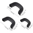 thumbnail image 3 of Silicone Pot Handles Handle Holder Finger Protect Pot Holder Heat Resistant Silicone Clamp Handle Cover for Frying Pans, 3 of 5