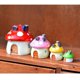 thumbnail image 4 of 10x Casas de Setas de Resina en Miniatura Micro Landscape Craft DIY Decoración Multicolor XS / S / M XS amarillo Macarena Micro paisaje de la casa de hongos, 4 of 8
