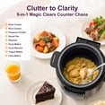 thumbnail image 6 of Dual-Pot Electric Pressure Cooker 6+5QT 12-in-1 Multi-Cooker Stainless Steel Ceramic Nonstick, 6 of 8